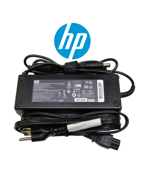 ORIGINAL OEM HP 120W Laptop Charger AC Adapter Power Cord