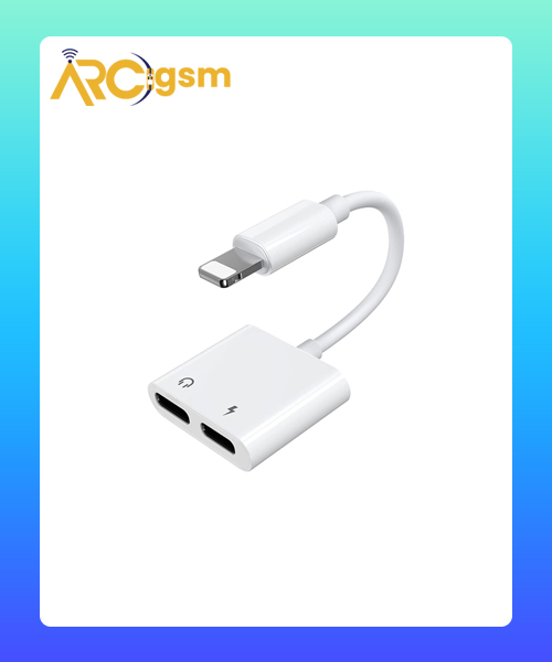 Joyroom S-Y104 Ben Series Lightning Audio and Charging Adapter - White