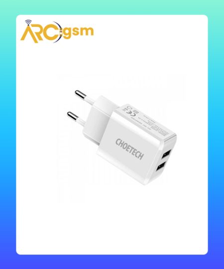 C0030 Choetech 10W Dual USB Travel Wall Charger 5V/2A