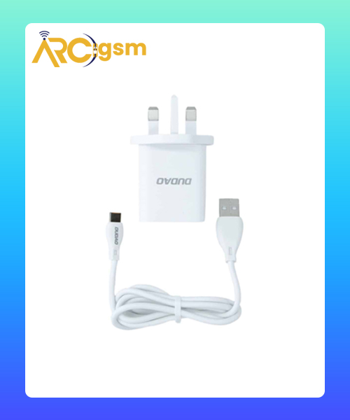 2.4A Home & Travel Charger | USB-A To USB-C Charging Cable | Dudao A2EU