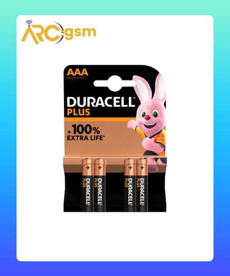 Duracell Plus AAA LR03 Batteries | 4 Pack